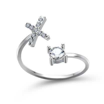 The Signature Initial Ring – Adjustable & Elegant