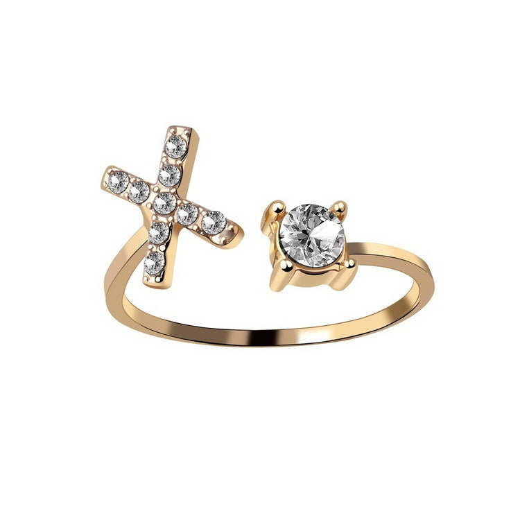 The Signature Initial Ring – Adjustable & Elegant