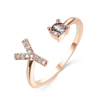 The Signature Initial Ring – Adjustable & Elegant
