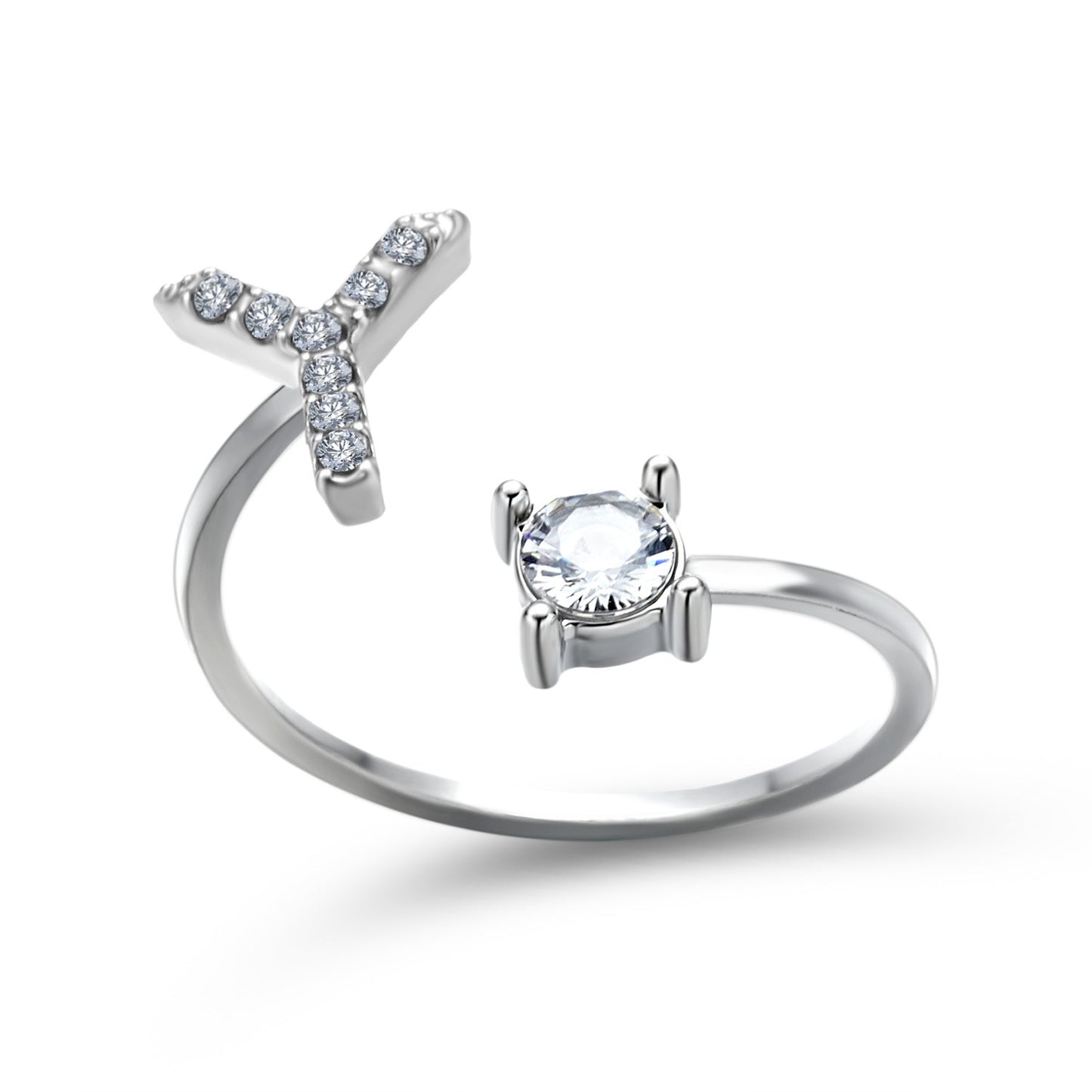 The Signature Initial Ring – Adjustable & Elegant