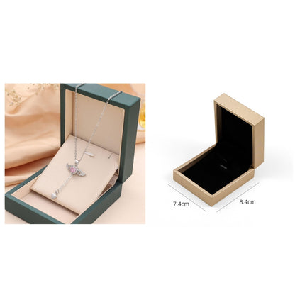 Cupid’s Whisper – Heart & Wings Pendant Necklace