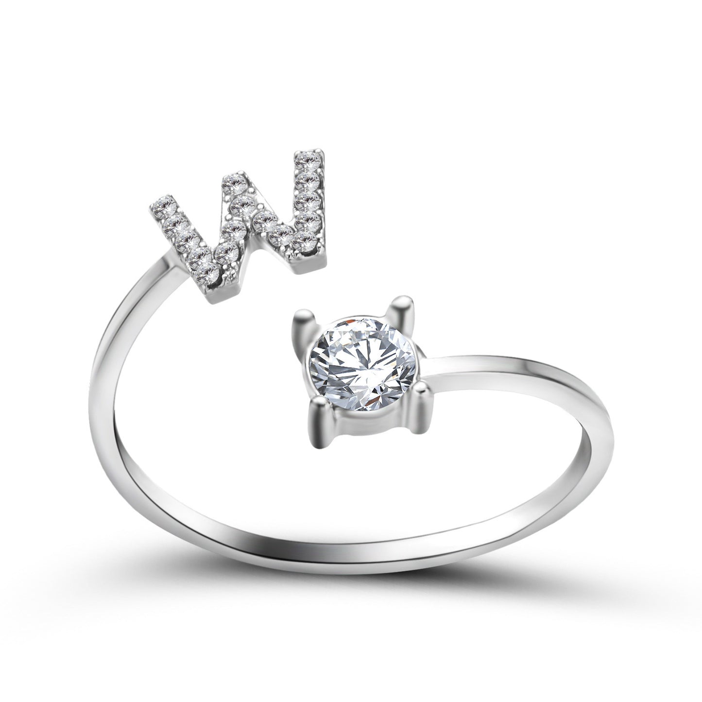 The Signature Initial Ring – Adjustable & Elegant