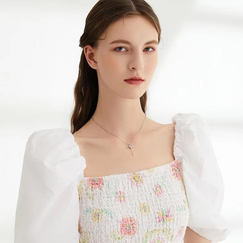 Cupid’s Whisper – Heart & Wings Pendant Necklace